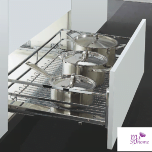 Giá xoong nồi Inox 304 cao cấp nan dẹt M90home
