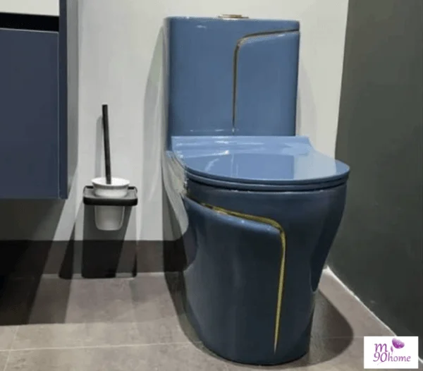 Bồn cầu màu xám xanh BC147
