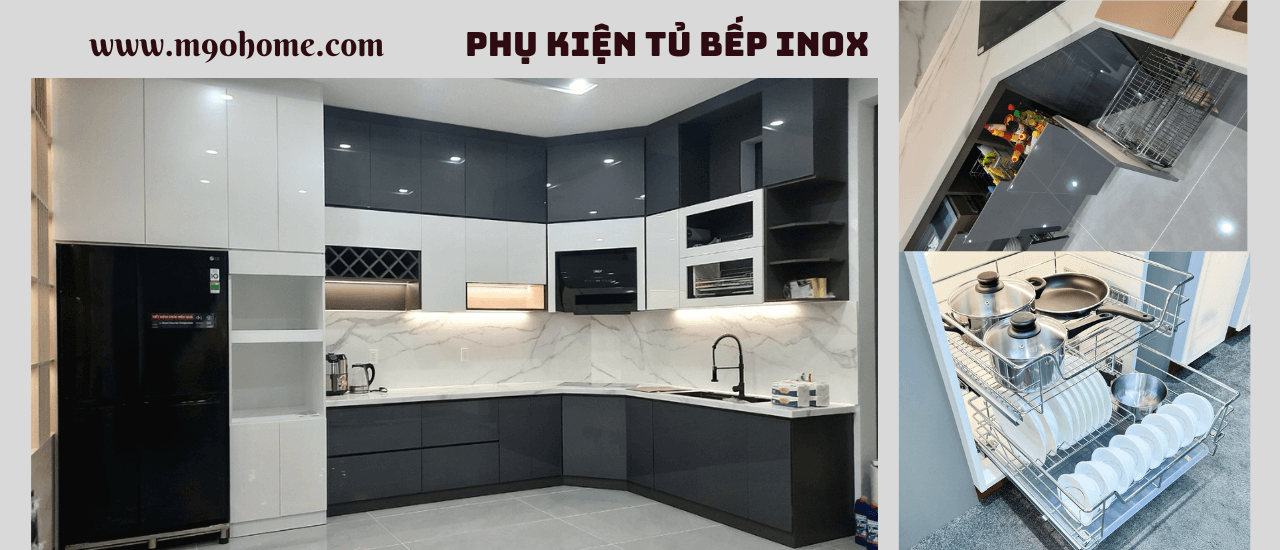 Phụ kiện tủ bếp cao cấp 