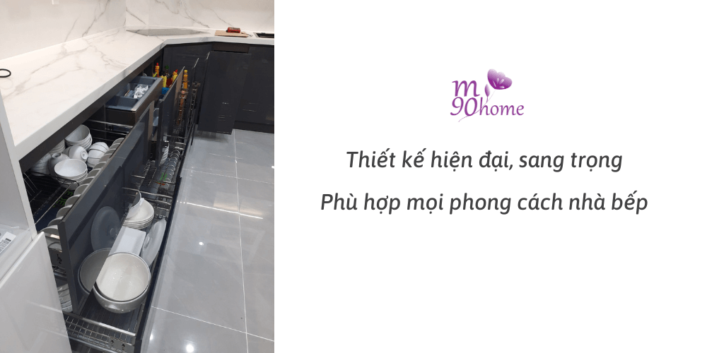 Các giá đựng đồ dùng bếp thông minh cho góc bếp gọn gàng sạch sẽ