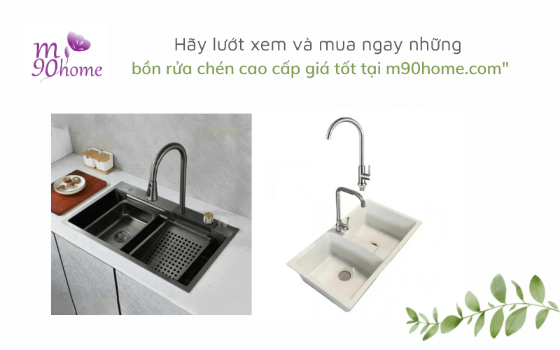 M90home nơi bán bồn rửa chén cao cấp rẻ đẹp