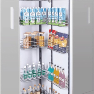 Tủ đồ khô 6 tầng phụ kiện bếp cao cấp Aroki