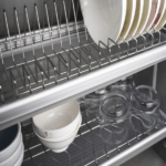 Giá để bát đĩa Inox 304 cao cấp cho tủ bếp trên thông minh