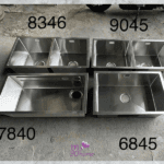 Bồn rửa chén bát âm bàn đá 1 ngăn 2 ngăn rẻ đẹp
