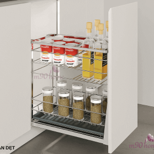 Kệ gia vị Inox 304 nan dẹt Eurogold tại M90home